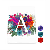 Burst of Colors Desk Magnet Board